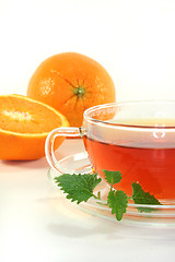 Image showing Orange tea