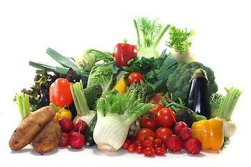 Image showing Vegetable shopping