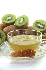 Image showing Kiwi tea