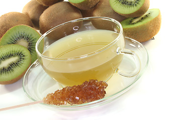 Image showing Kiwi tea