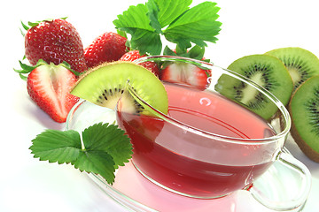 Image showing Strawberry Kiwi Tea