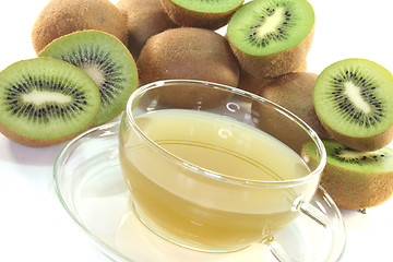 Image showing Kiwi tea