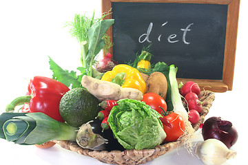 Image showing Vegetable market