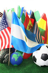 Image showing Soccer World Cup 2010