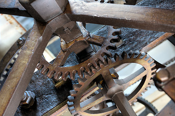 Image showing Medieval  astronomical clock