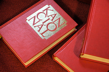 Image showing Hymnals and prayer books 