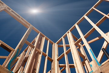 Image showing Construction Framing Abstract