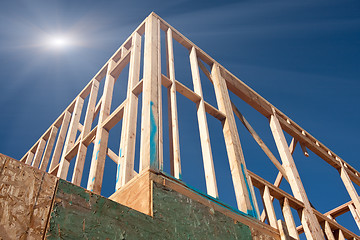 Image showing Construction Framing Abstract