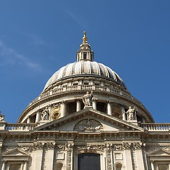 Image showing St Paul Cathedral, London