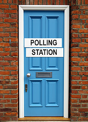 Image showing Polling station