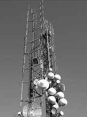 Image showing Communication tower