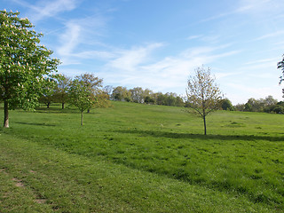 Image showing Primrose Hill, London