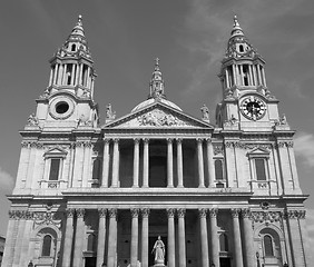 Image showing St Paul Cathedral, London