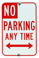 Image showing No Parking