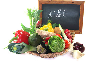 Image showing Vegetable market