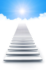 Image showing stairway to heaven