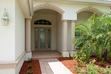 Image showing front door and entry to house