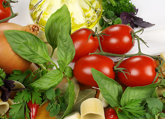 Image showing Ingredients For Pasta