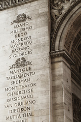 Image showing Arch  of Triumph