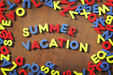 Image showing Summer Vacation