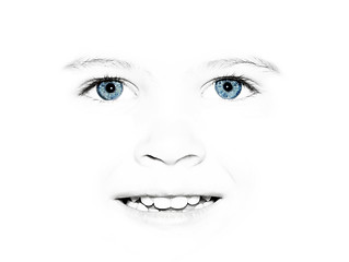 Image showing Child's pretty face