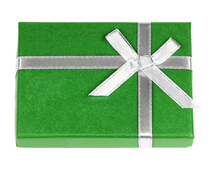 Image showing green gift box