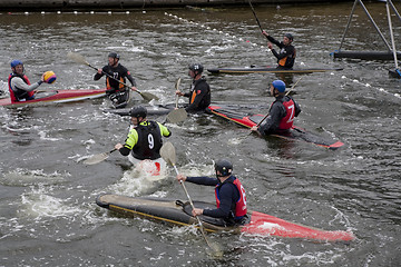 Image showing Canoe polo Denmark