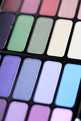 Image showing eyeshadows