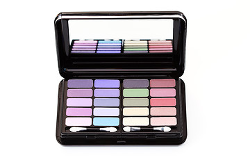 Image showing eyeshadows