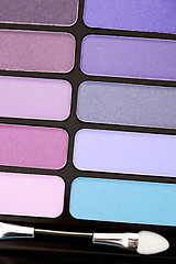 Image showing eyeshadows