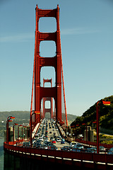 Image showing Golden Gate Traffic