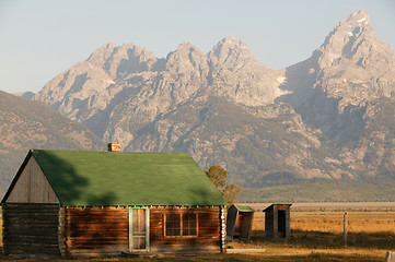 Image showing Morning Light in Grand Teton