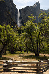 Image showing Waterfall in Yosemite