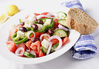 Image showing greek salad