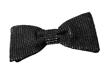 Image showing black bow-tie