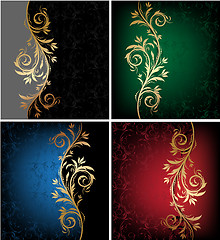 Image showing Floral backgrounds