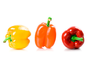 Image showing three bell peppers 