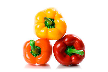 Image showing three bell peppers