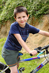 Image showing Young biker