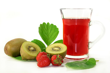 Image showing Strawberry Kiwi Tea