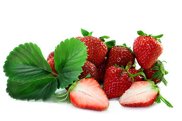 Image showing Strawberries