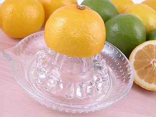 Image showing lemons squeezer