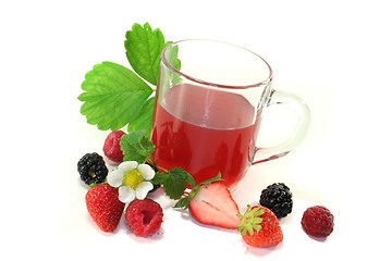 Image showing forest fruit tea