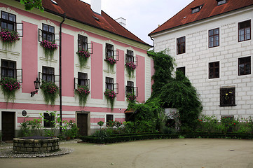 Image showing Castle in the czech city Trebon