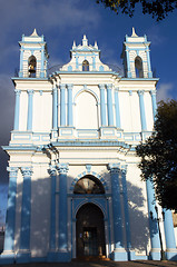 Image showing San Cristóbal de Las Casas - Iglesia de Santa Lucía , Chiapas, Mexico