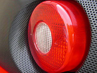 Image showing           Sports car Tailight