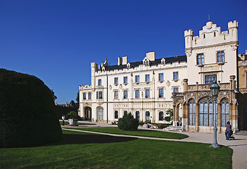 Image showing Castle in Lednice