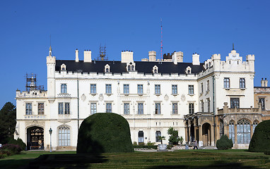 Image showing Castle in Lednice