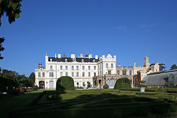Image showing Castle in  Lednice
