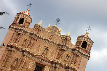 Image showing San Cristóbal de Las Casas - Iglesia Santo Domingo , Chiapas, Mexico